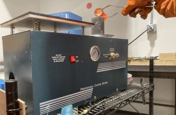 Vacuum Table in the Casting Shop